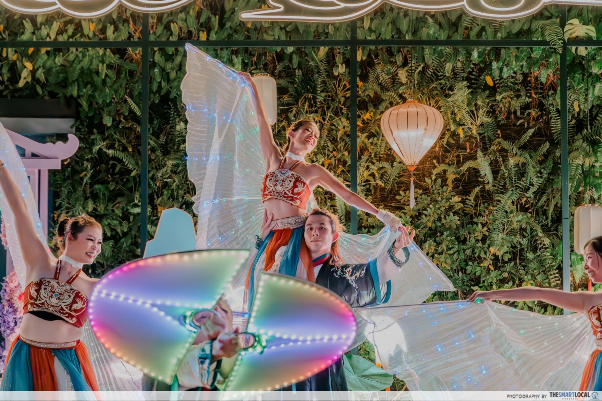 pasir ris mall mid autumn festival 2026 - led performance