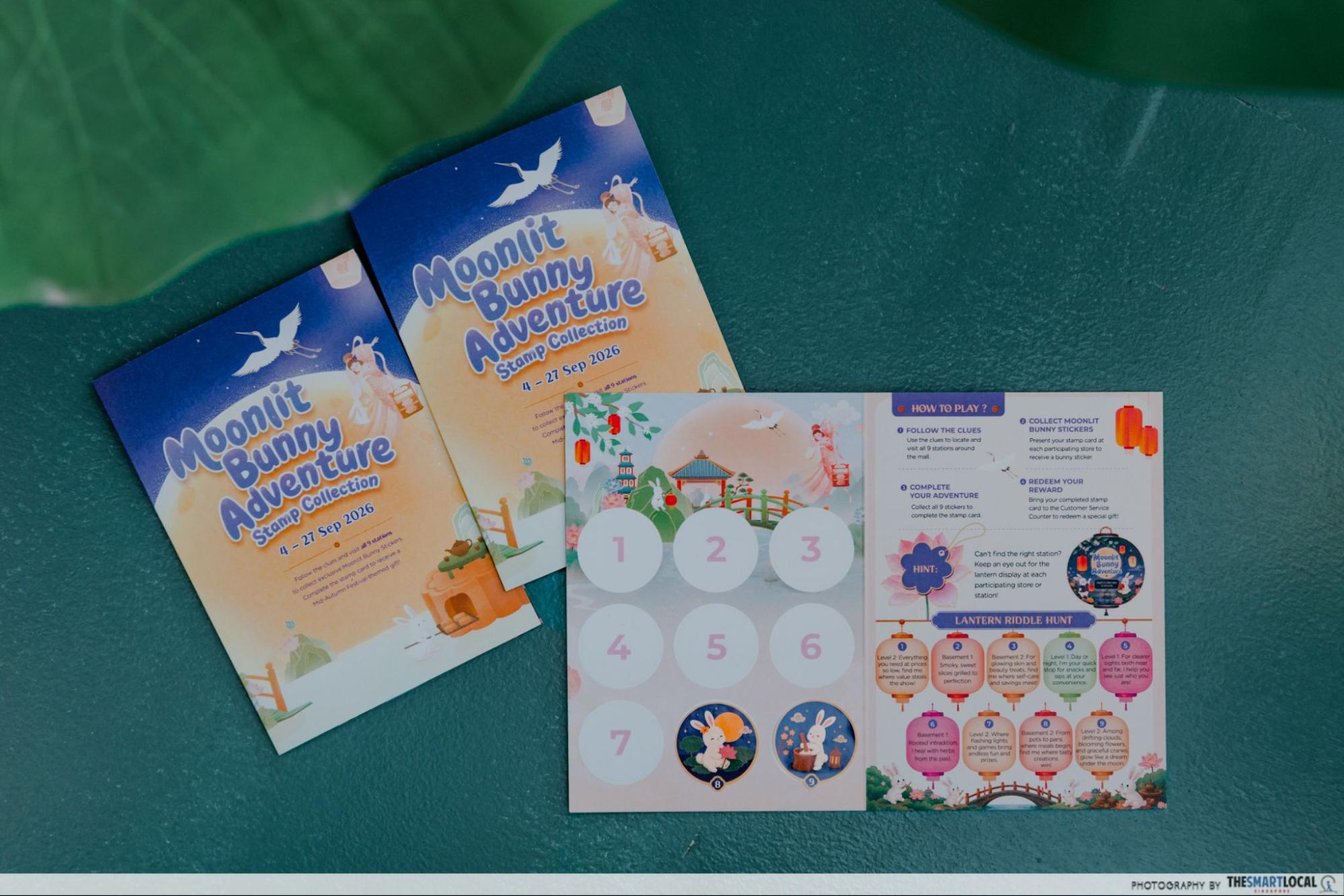 pasir ris mall mid autumn festival 2026 - sticker card