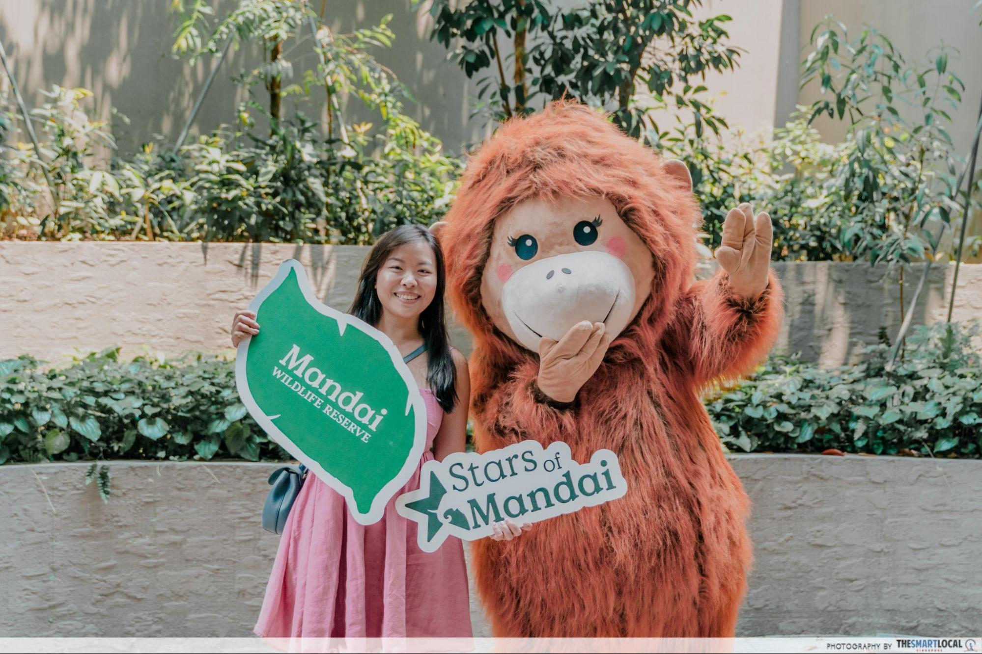 stars of mandai - mascot