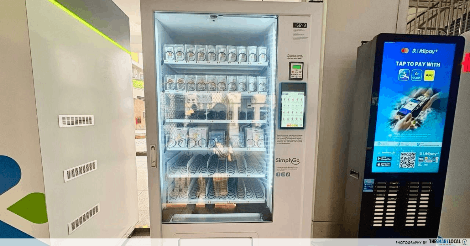 vending machines singapore ez-link
