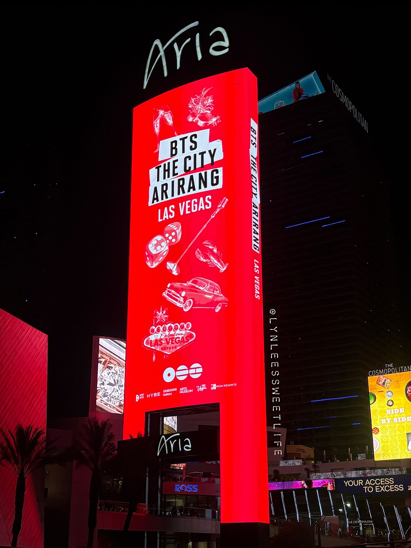 BTS The City Arirang in Las Vegas