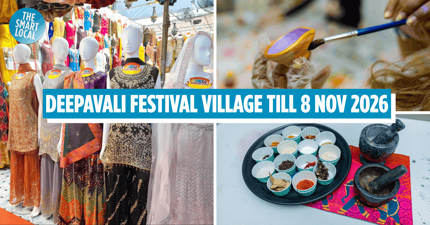 There’s A Huge Bazaar In Little India With Loads Of Traditional Snacks, Activities, & Festive Outfits For Deepavali Hols