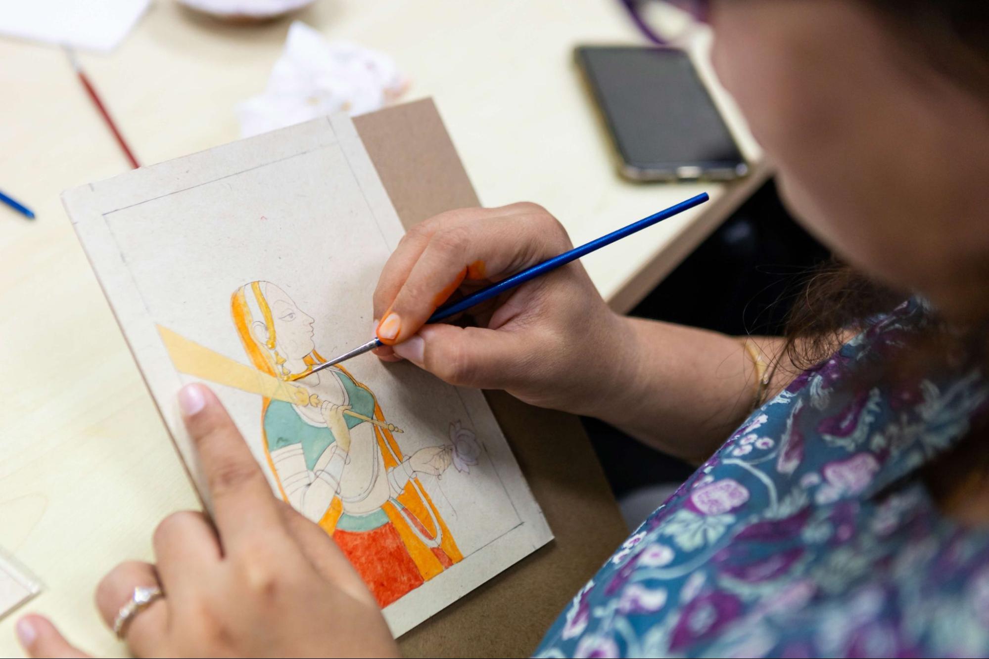 Miniature Art Painting