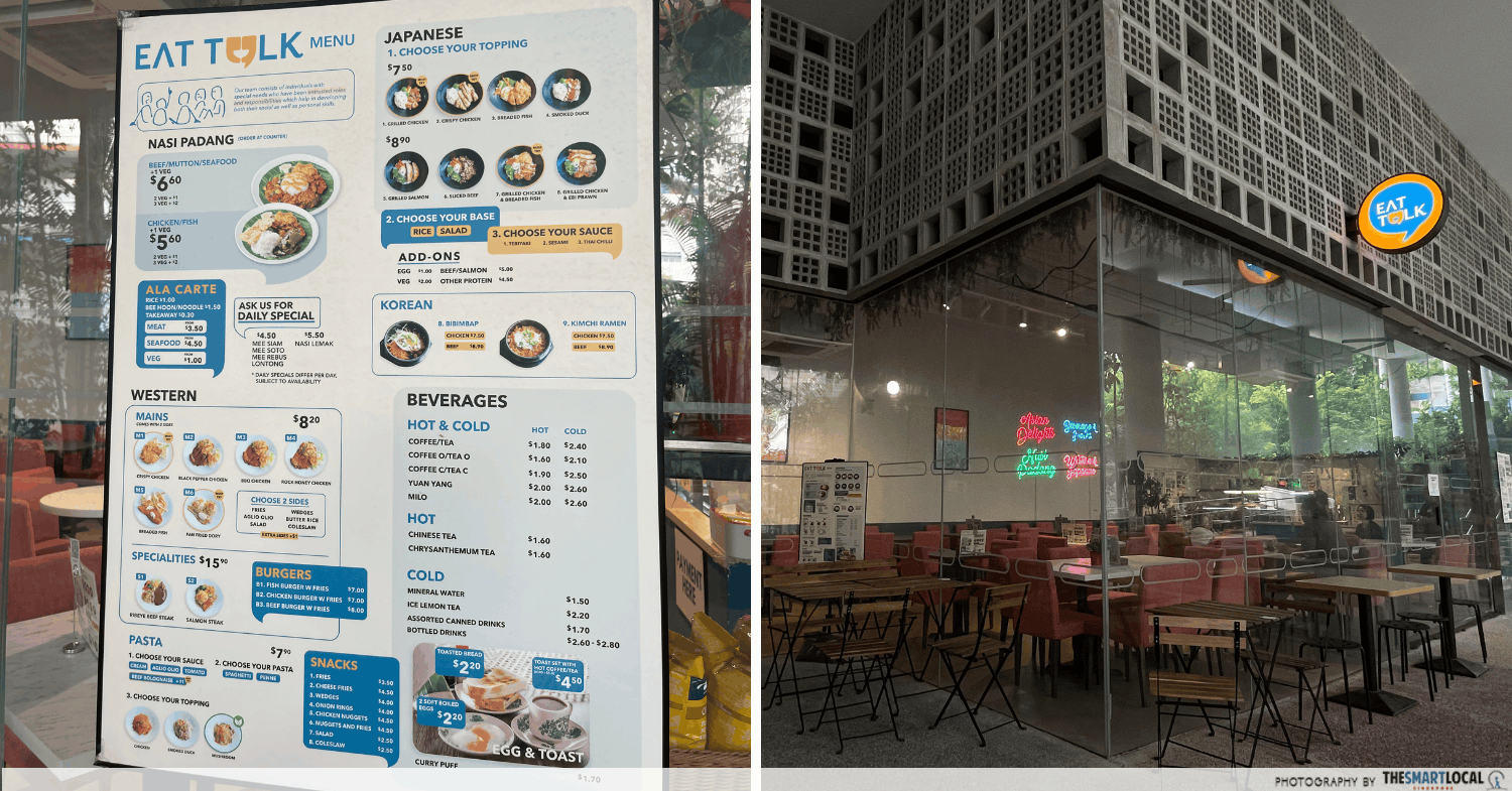 EatTalk foodhall at Vista