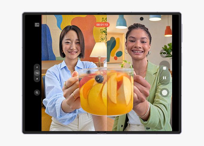 Galaxy Z Fold8 Dual Recording