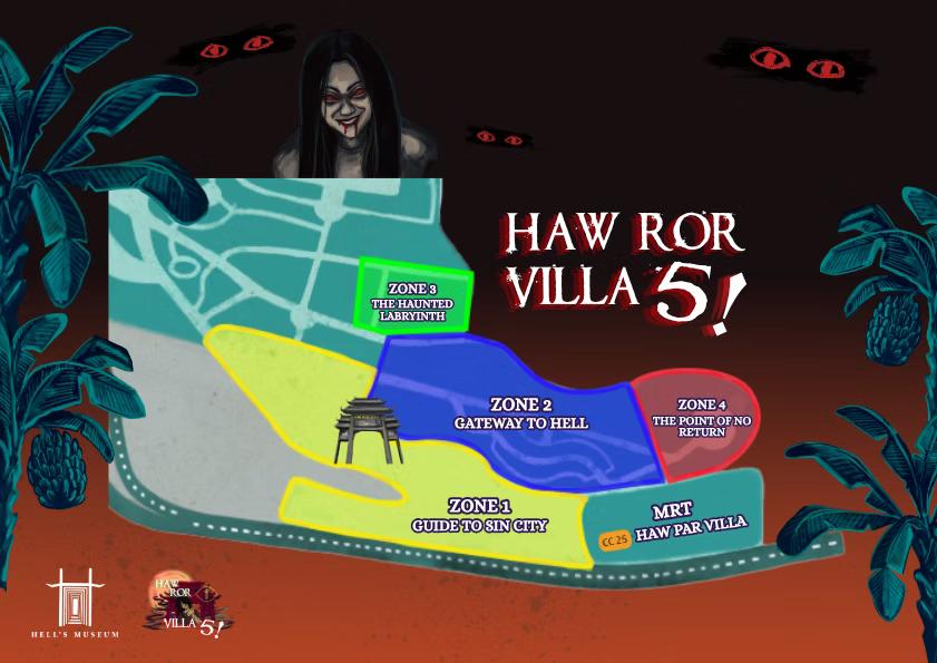 Haw Ror Villa 5 Map