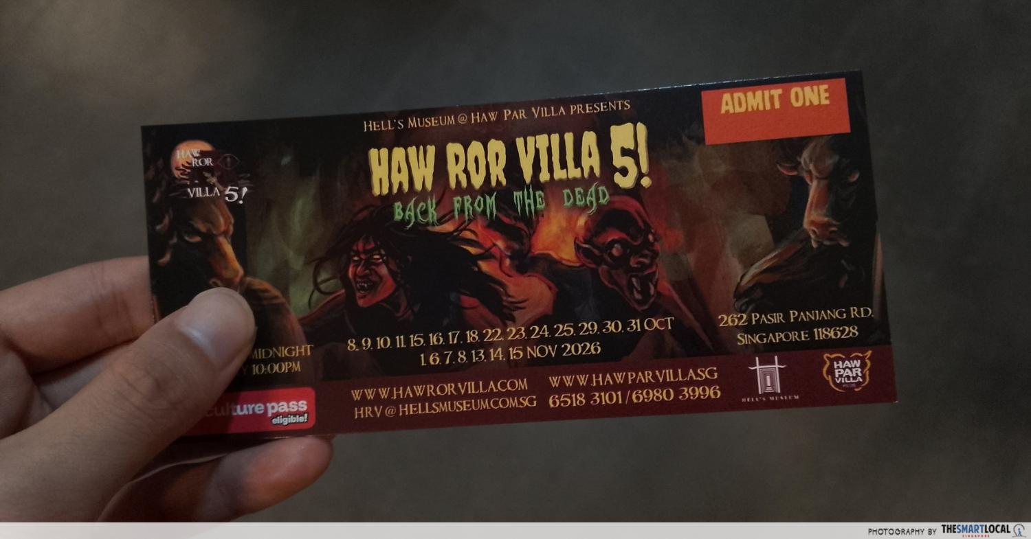 Haw Ror Villa 5 Ticket