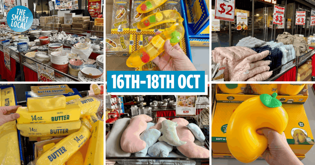 This Warehouse Sale At Khatib Has Viral Squishies From $2 & Pay-By-Weight Crockery For $0.88/100g Houze Table Matters Warehouse Sale 2026