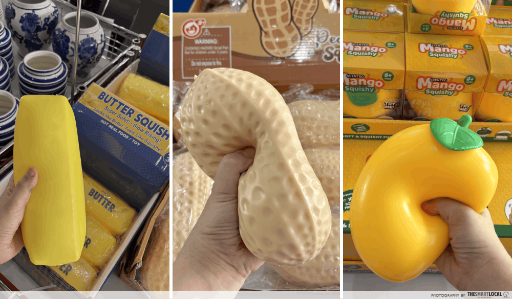 Jumbo Butter, Peanut, Mango Squishy