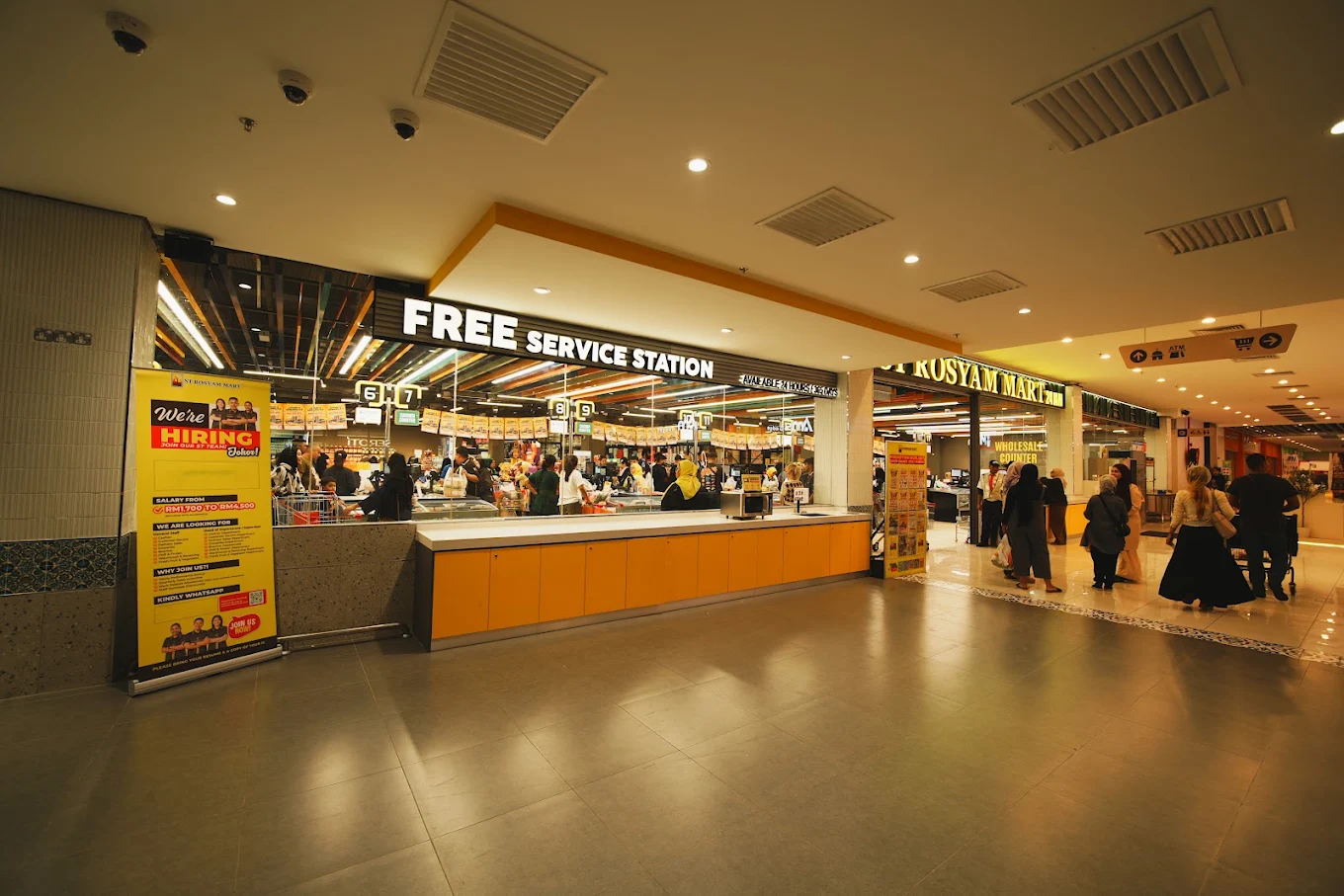 ST Rosyam Mart free customer service