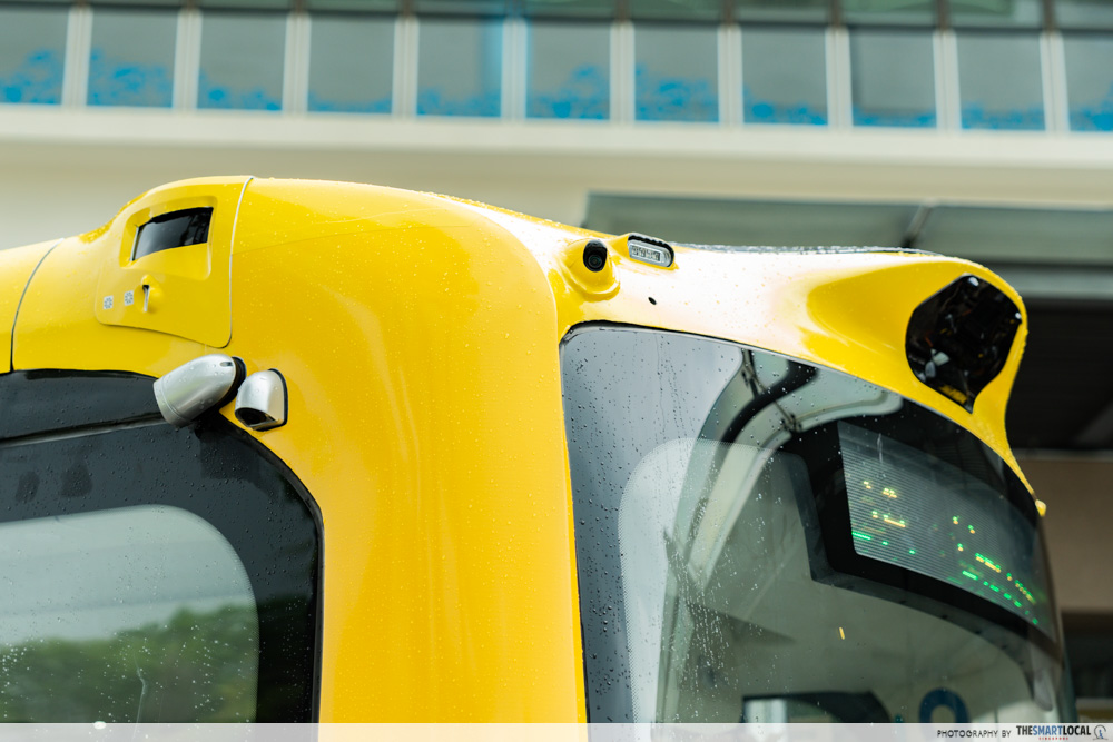 Sentosa Autonomous Vehicle sensors