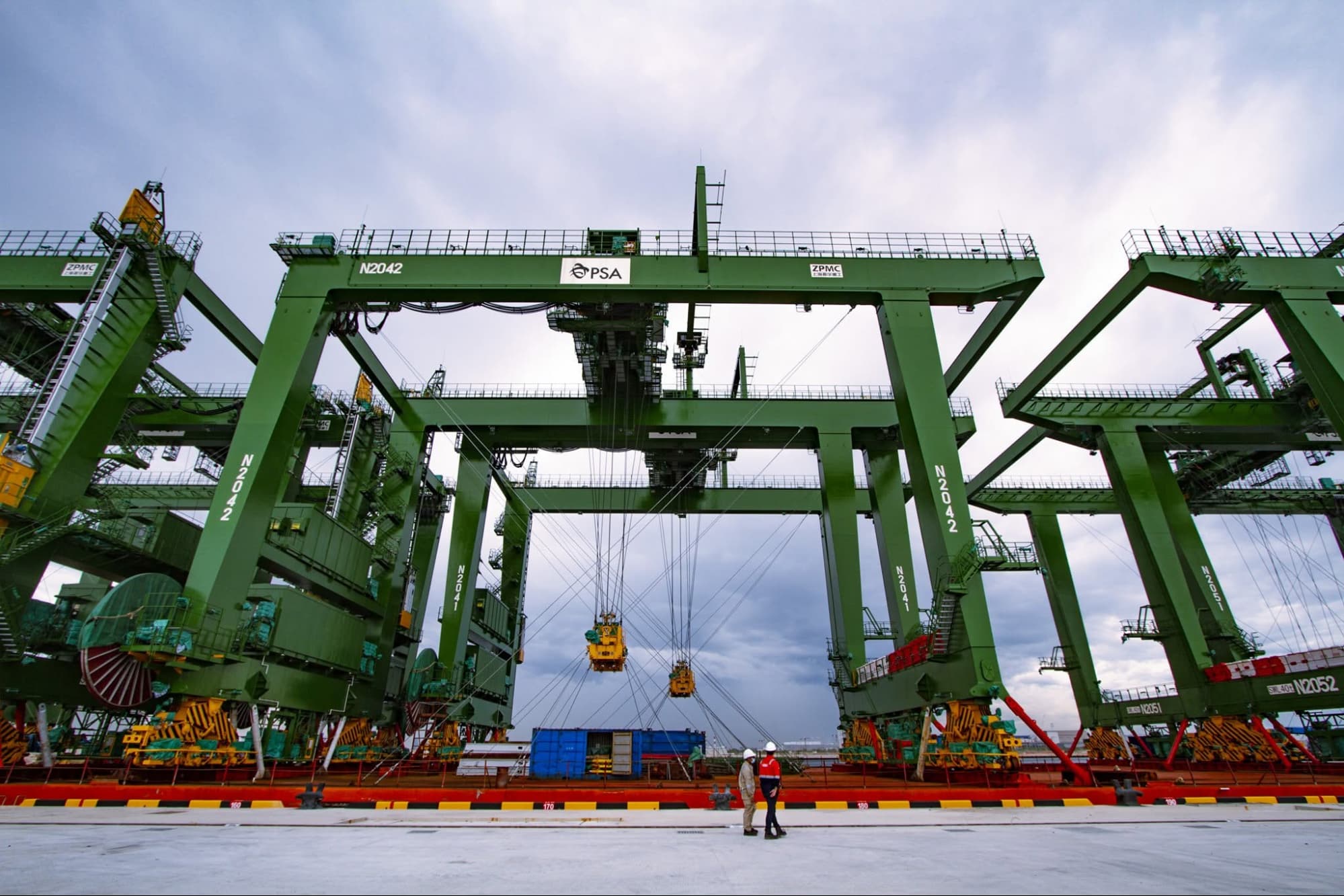PSA Automated cranes
