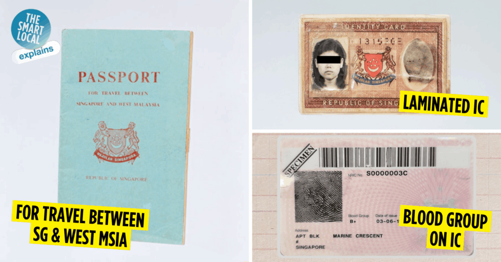 Singapore passport and IC - cover image