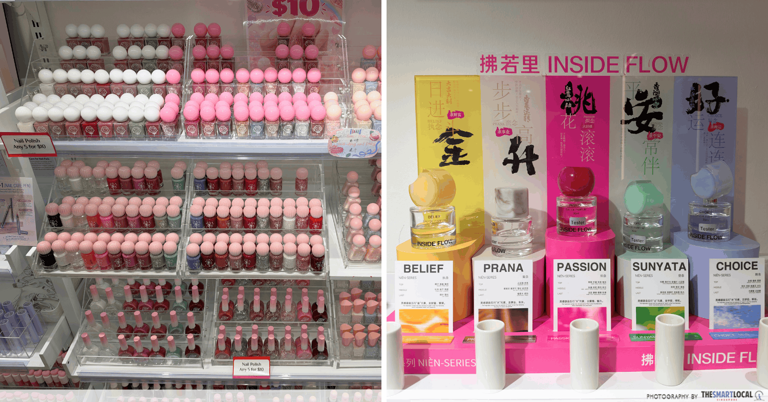 Nail polish & Inside Flow perfume