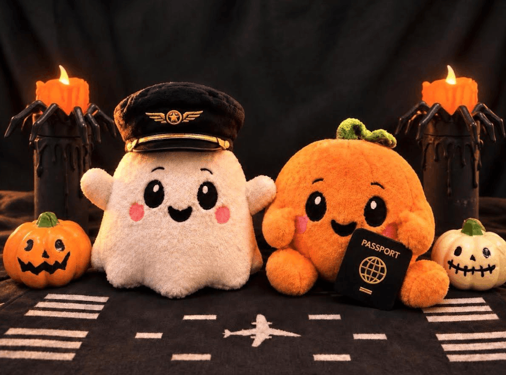 Captain Boo and Pompkin the Explorer. 