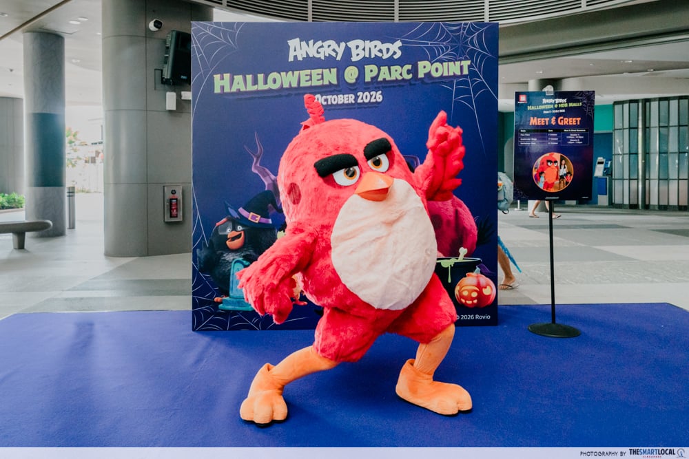 angry birds red mascot