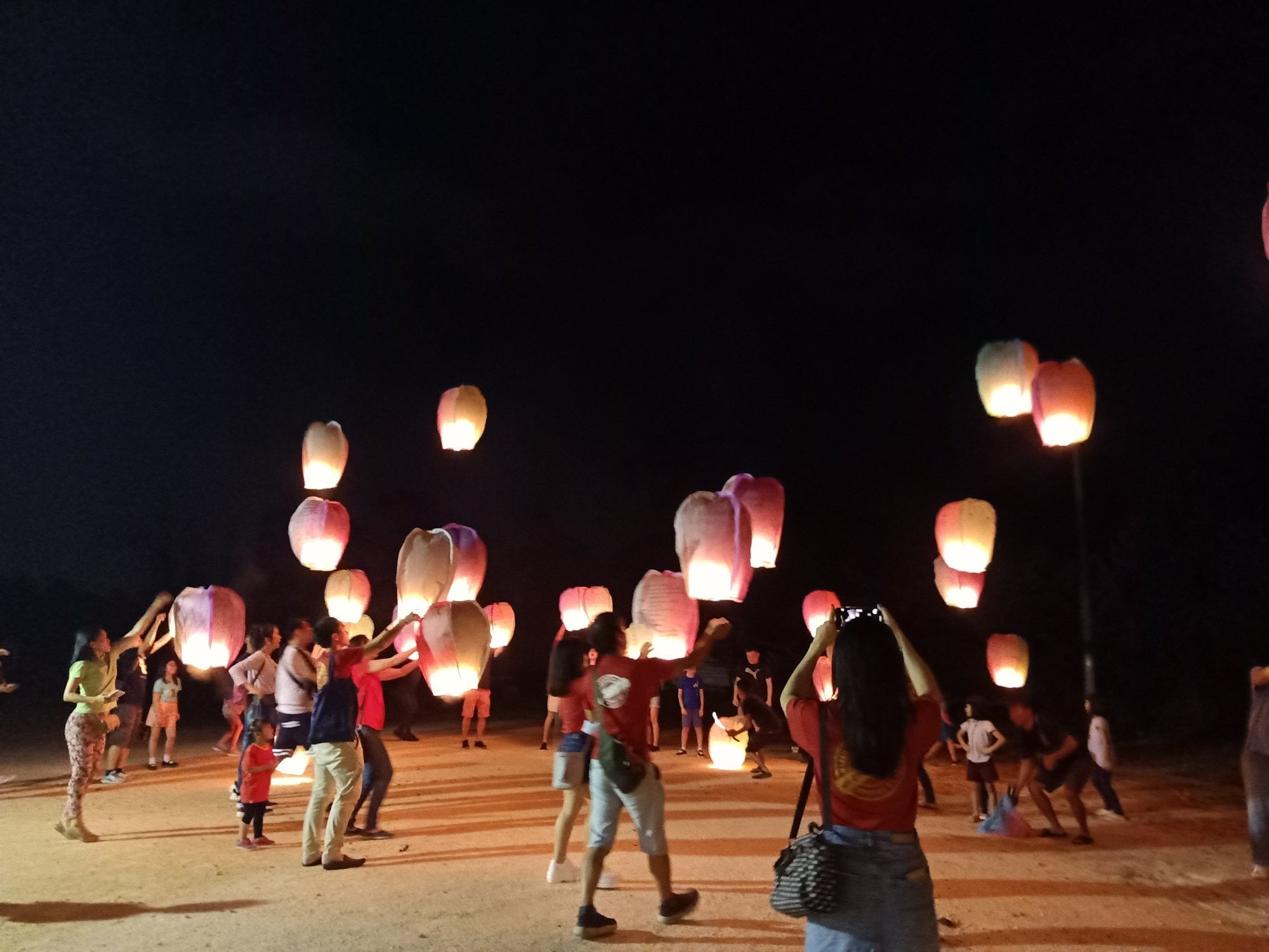 Light up lanterns at Kota Tinggi Firefly Park