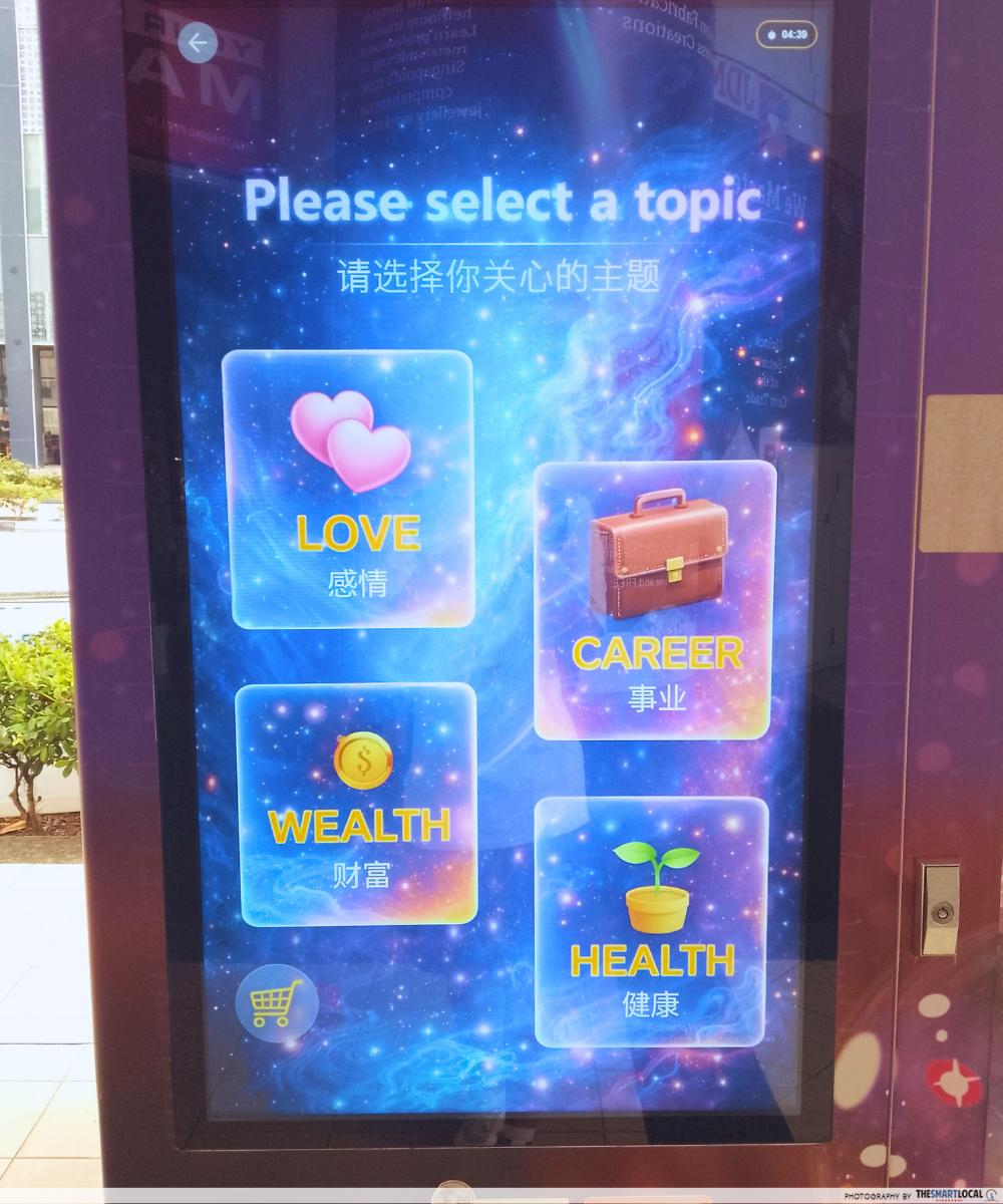 Tarot Topic Selection