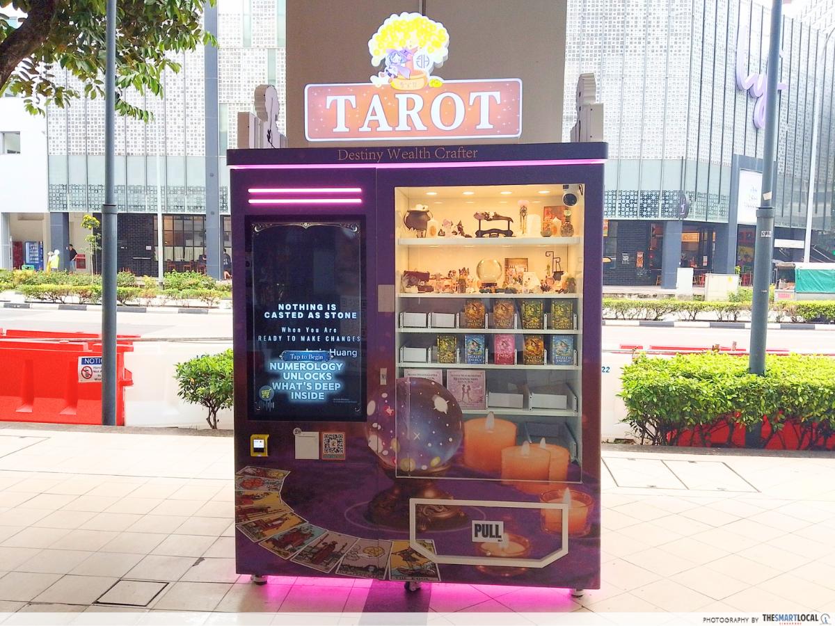 Tarot Reading Vending Machine