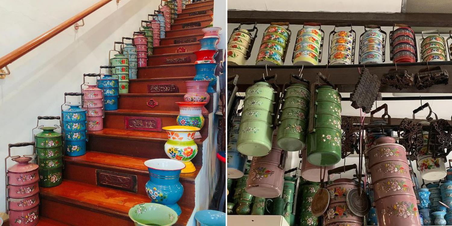 enamel tiffin carries tingkat