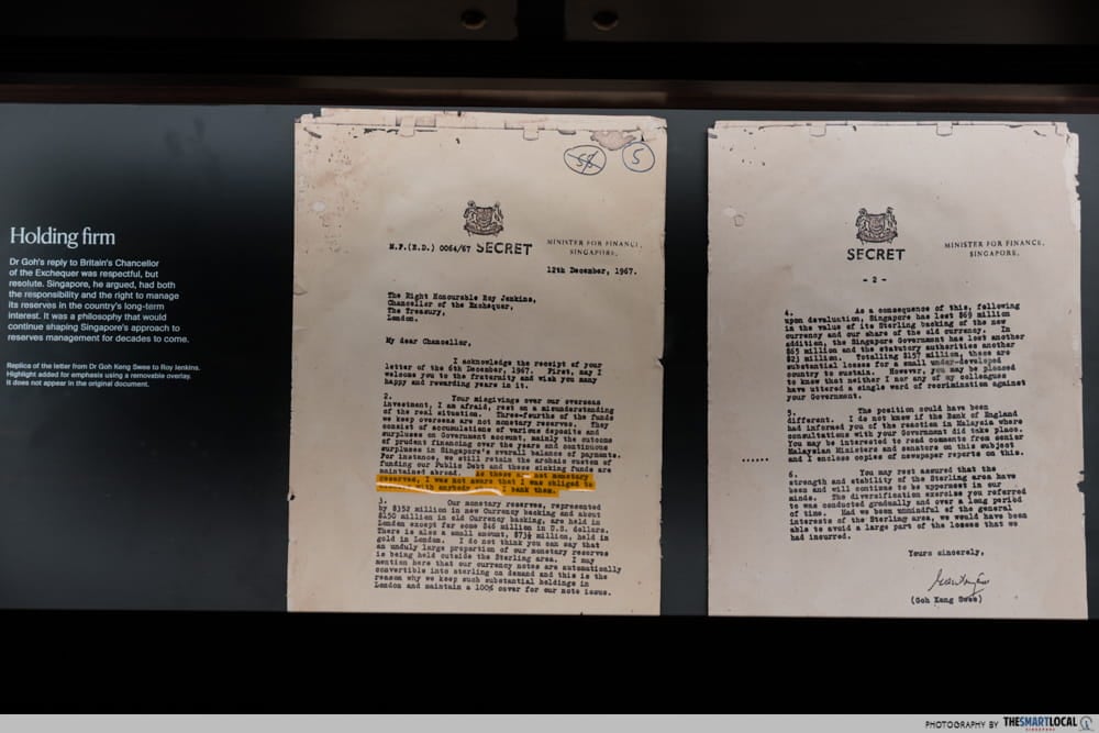 Statements from the SG government