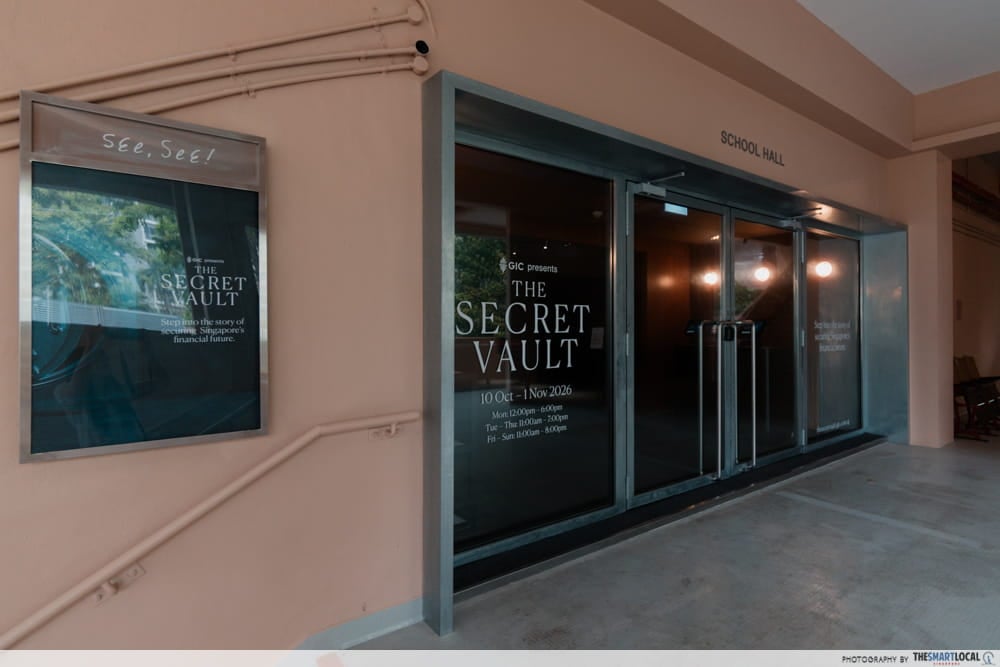 The Secret Vault entrance
