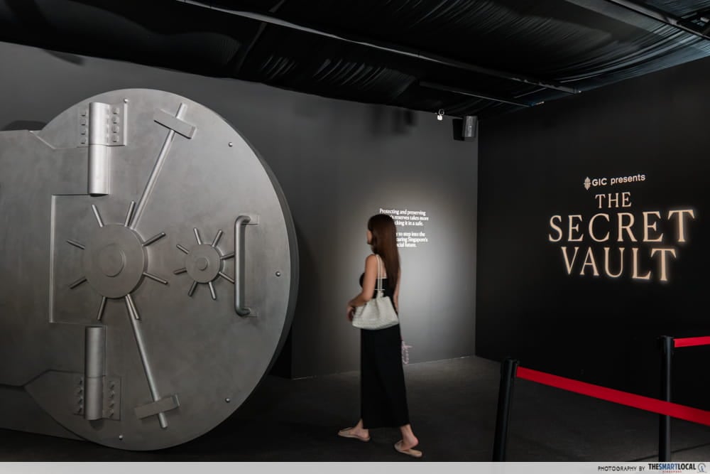 Entering the vault