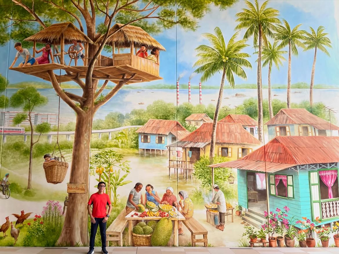 Woodlands Hospital painting