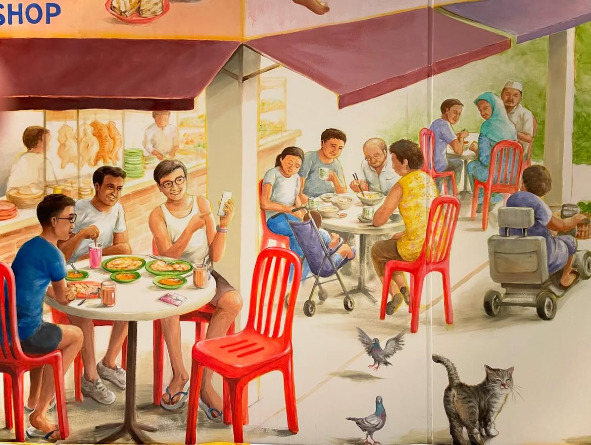 Woodlands Hospital painting