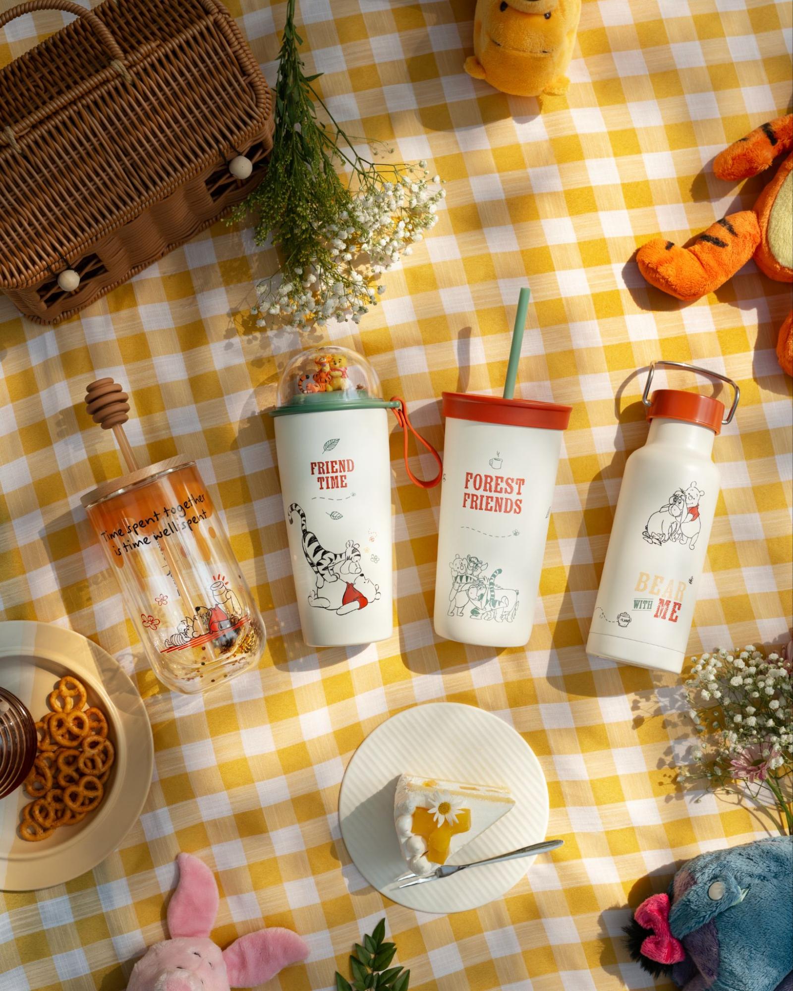 Pooh Stainless Steel Tumblers