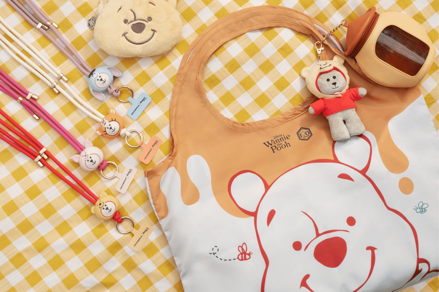 Pooh Pouch with Reusable Bag