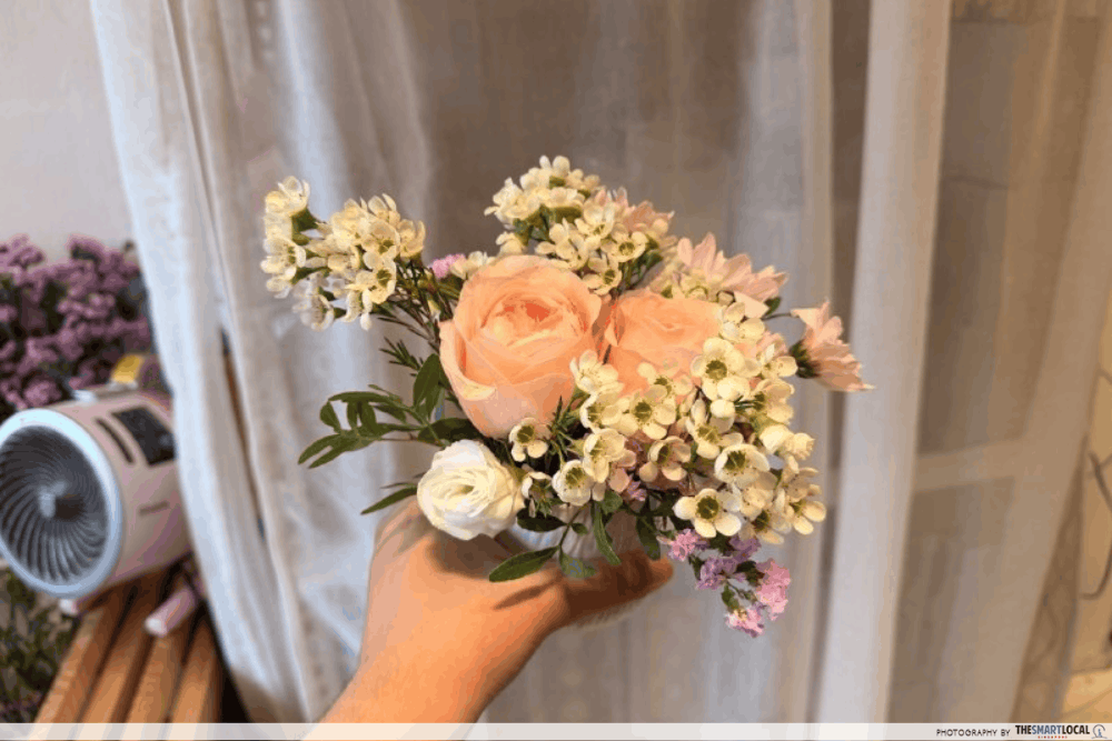bukit timah fire station - dawn q floral bouquet