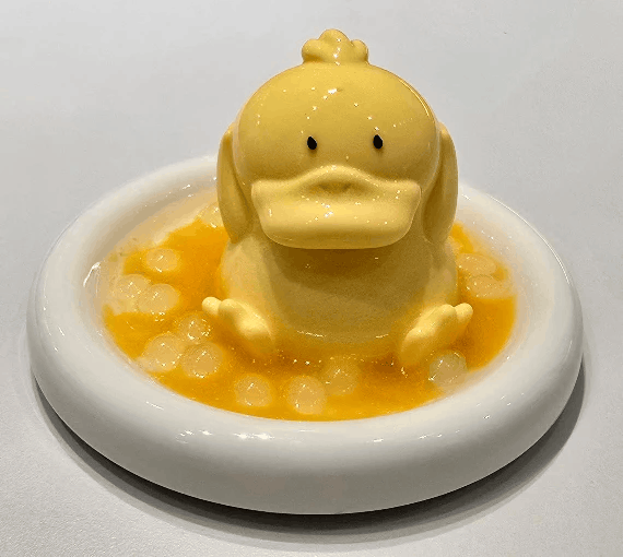 duck cafe jb - dudu mango pudding