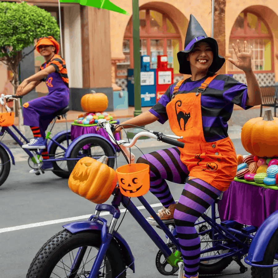 halloween parties - uss trick or thrills candy giveaway