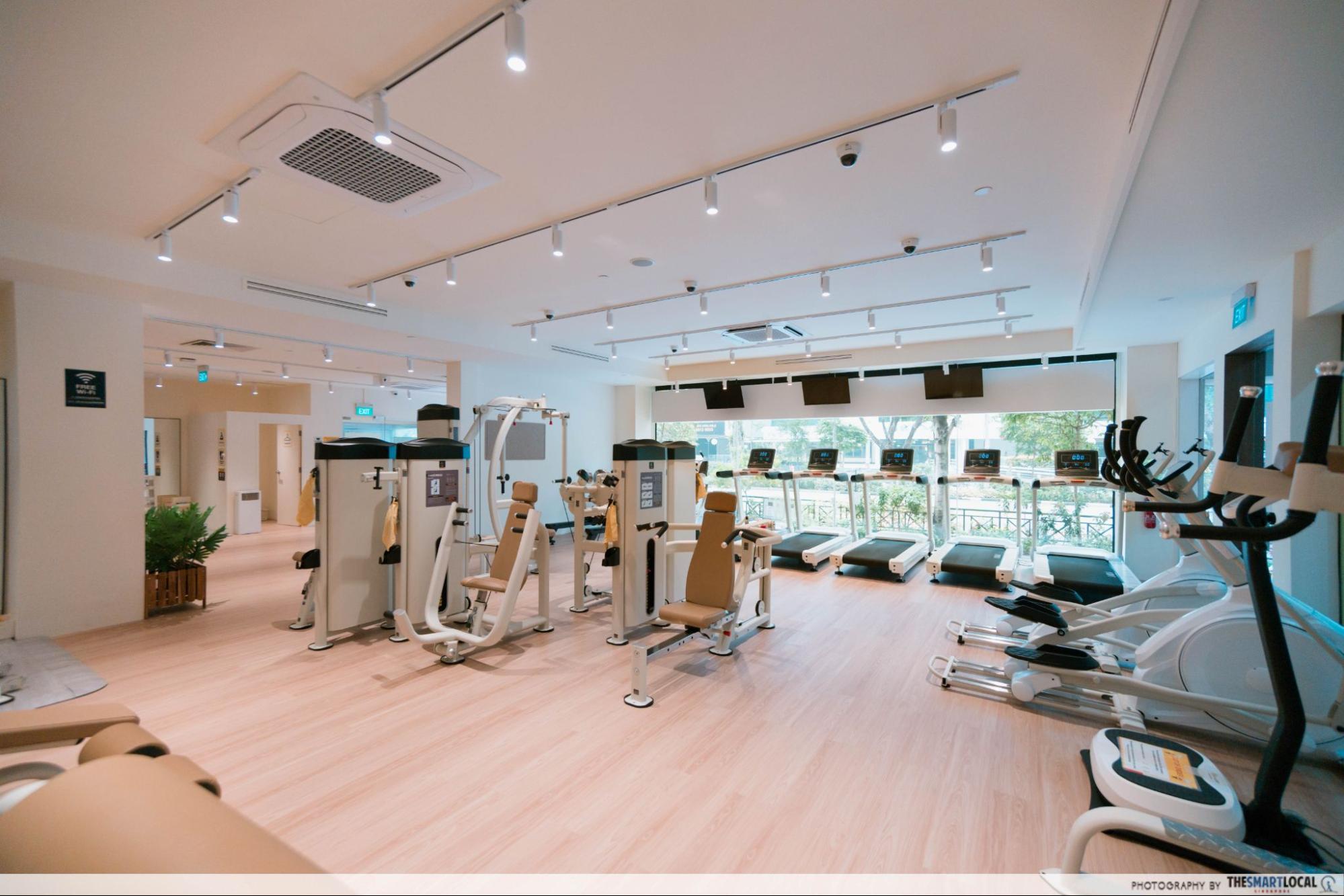 chocoZAP Singapore gym interior
