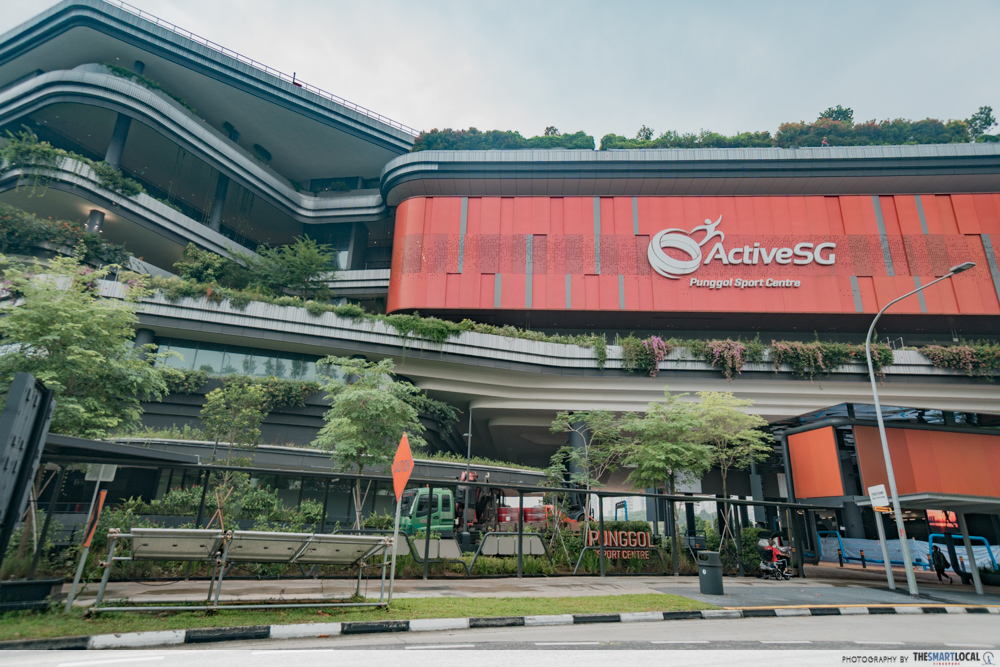 ActiveSG Punggol Sport Centre entrance