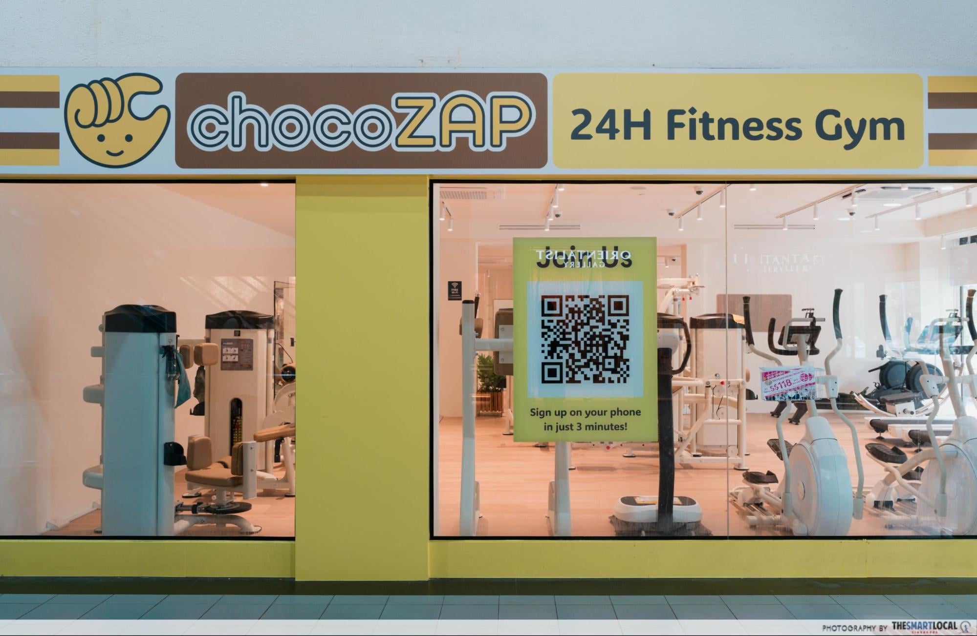 chocoZAP Singapore exterior
