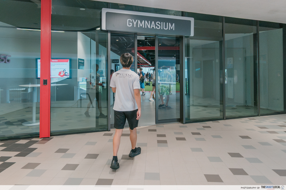 Gym entrance