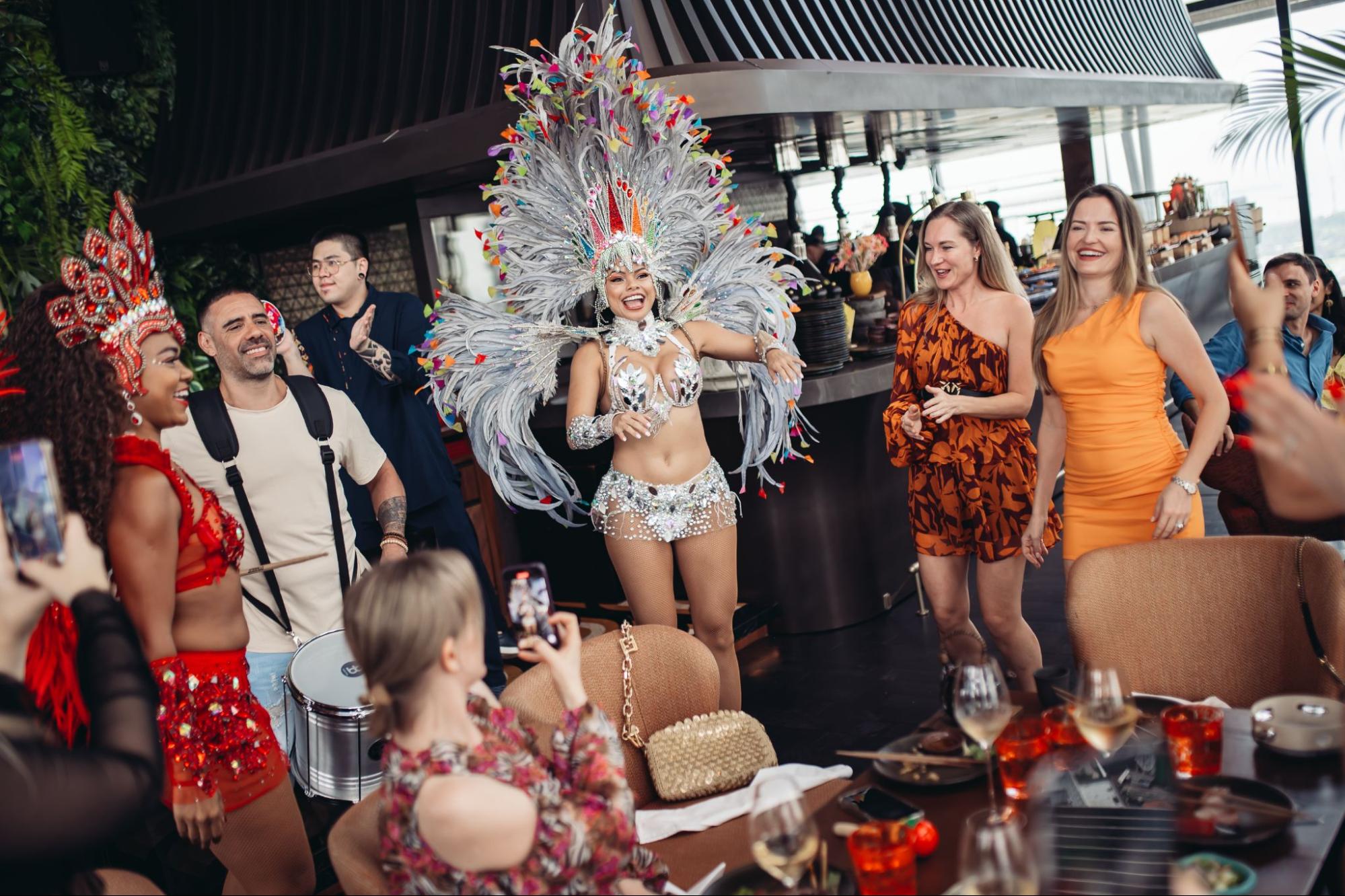 SUSHISAMBA Copacabana Brunch: Race to SAMBA