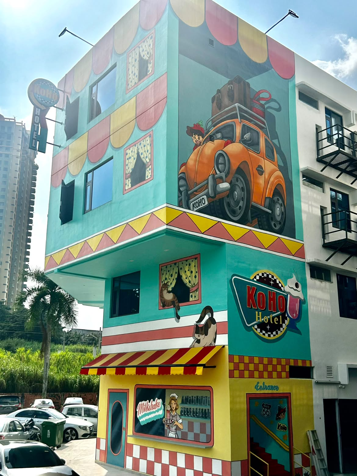 koho tar hotel - facade