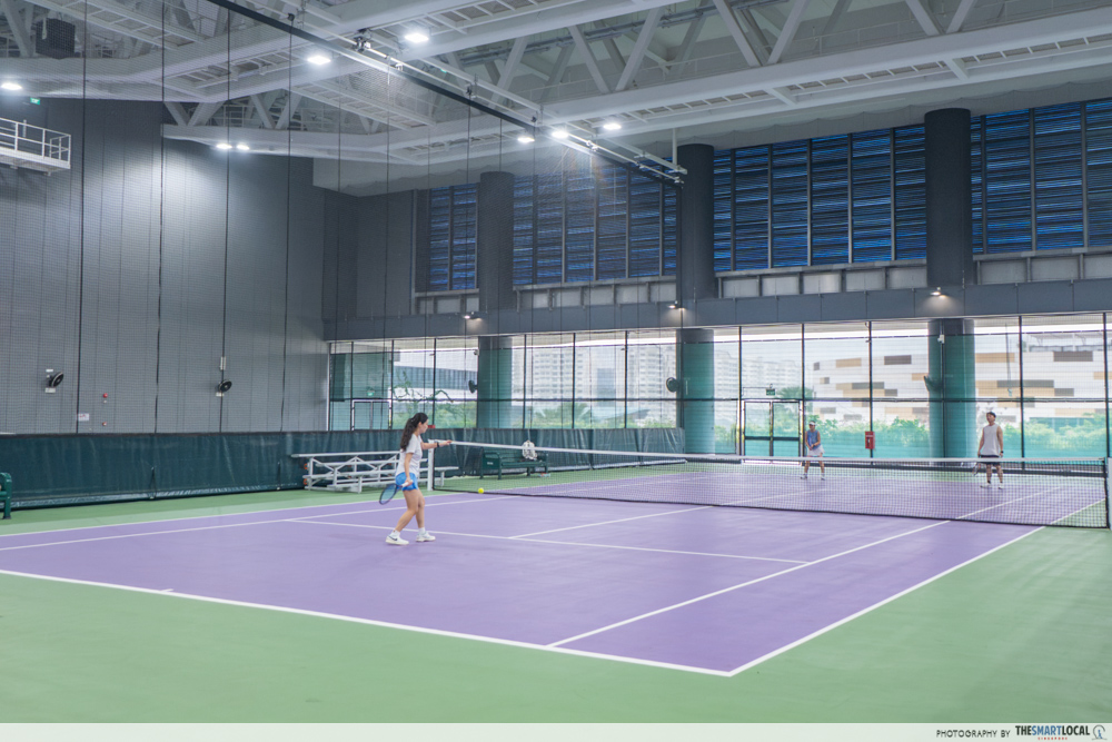Pickleball courts