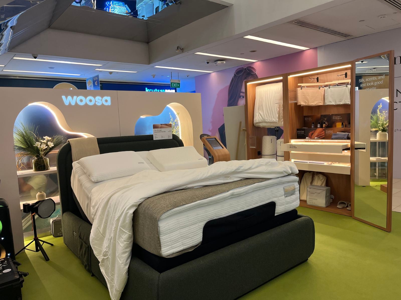 Woosa Sleep Edit pop-up