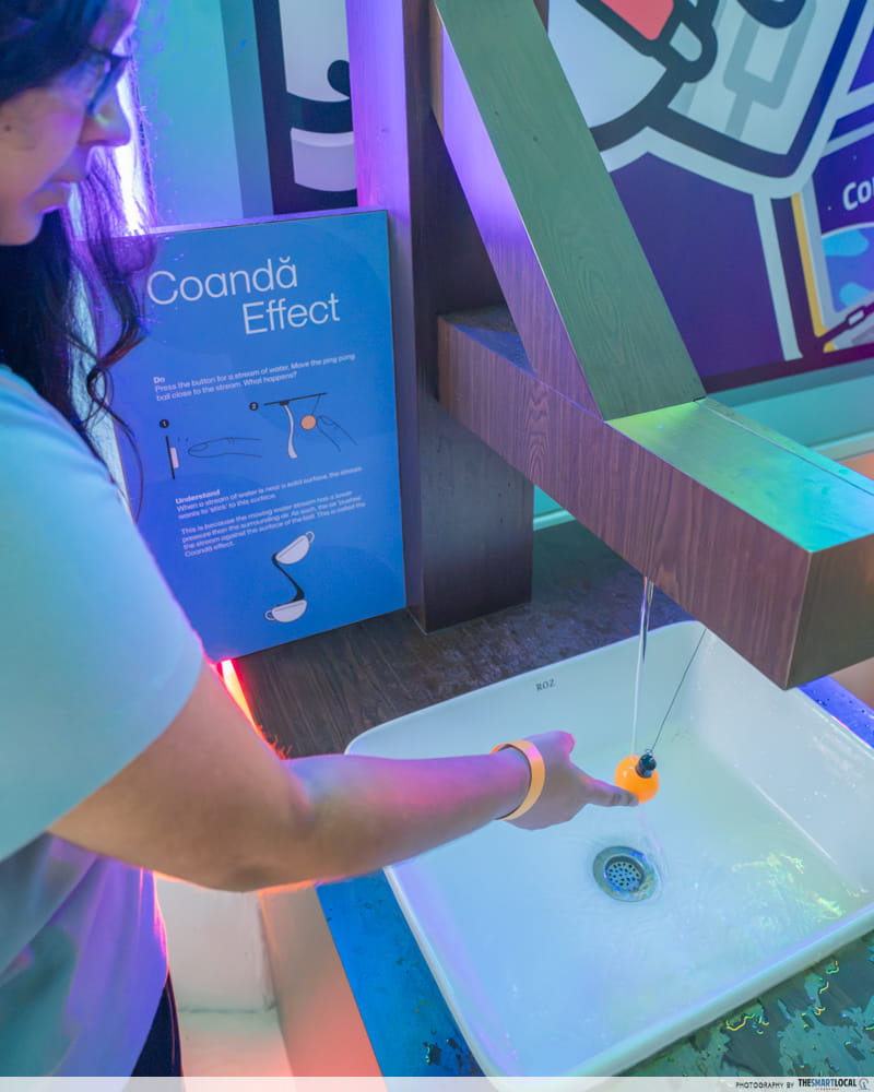 quby science centre - coanda effect
