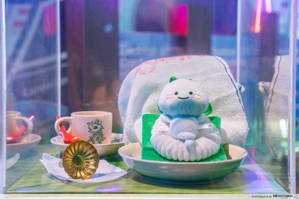quby science centre - kueh tutu plushie design