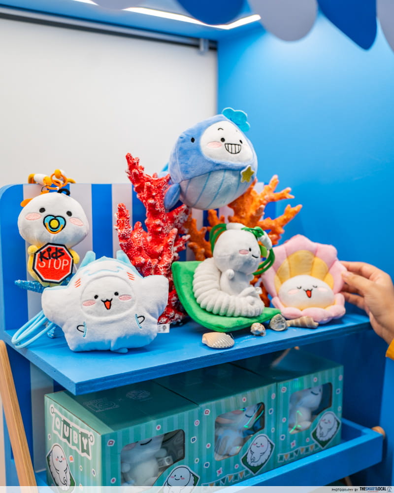 quby science centre - quby plush keychains