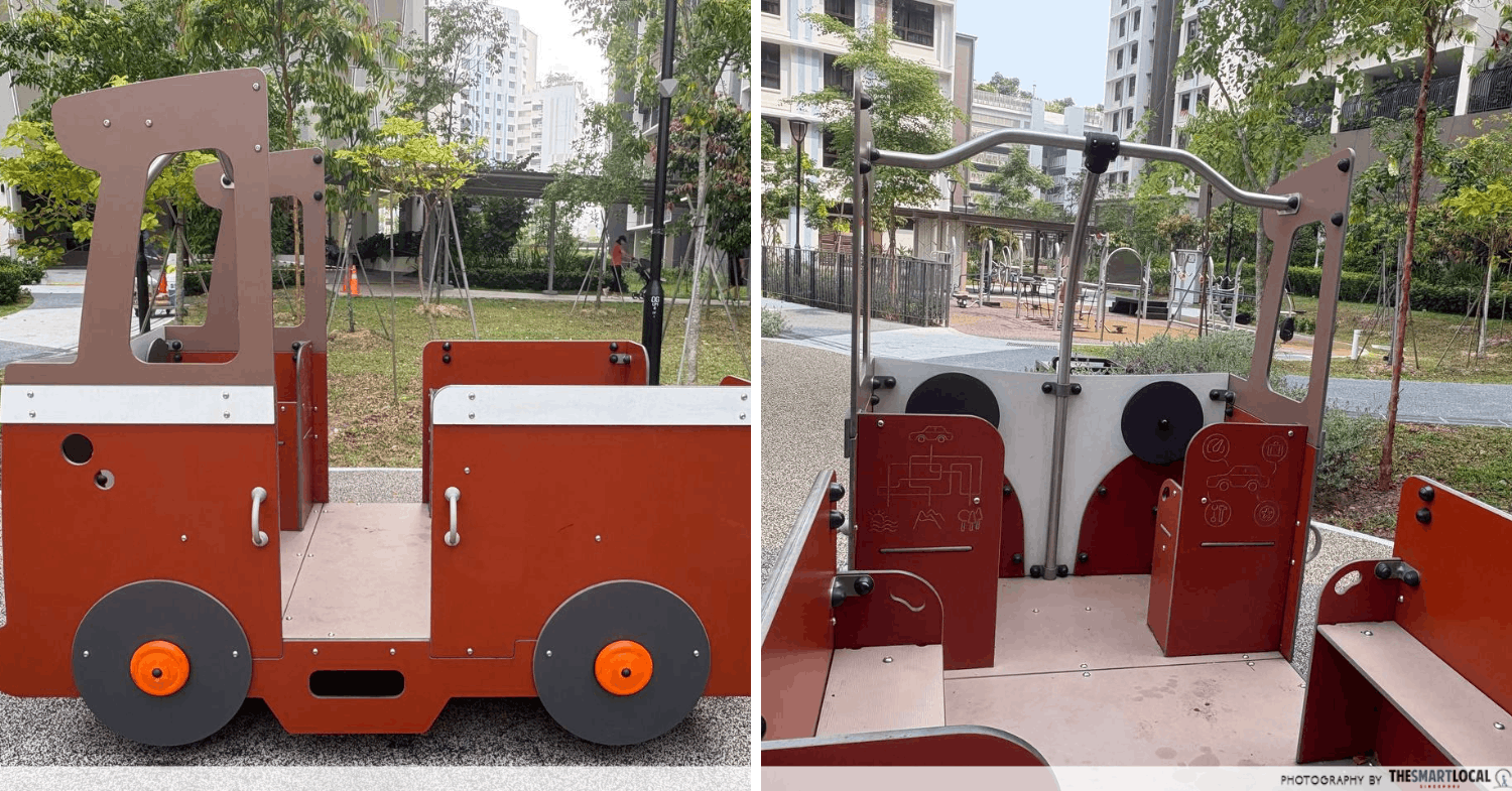tampines playground - truck