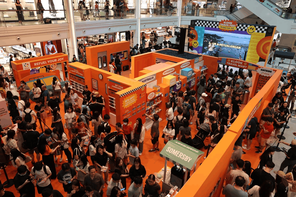 travel fairs singapore - klook